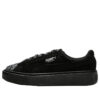 (WMNS) Semsket skinnplate &laquo;Crushed Gem – Svart&raquo;