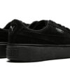 (WMNS) Semsket skinnplate &laquo;Crushed Gem – Svart&raquo;