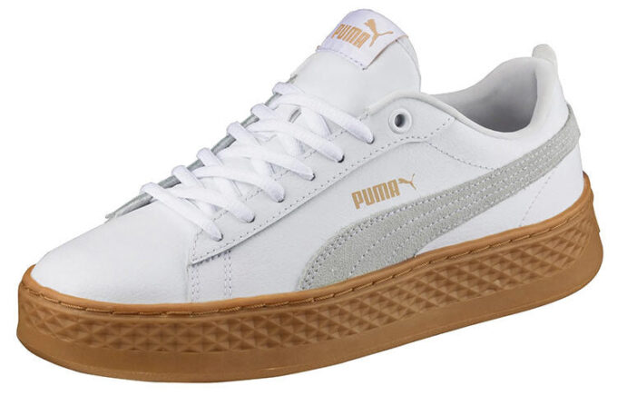(WMNS) Semsket skinnsko &laquo;Hvit&raquo;
