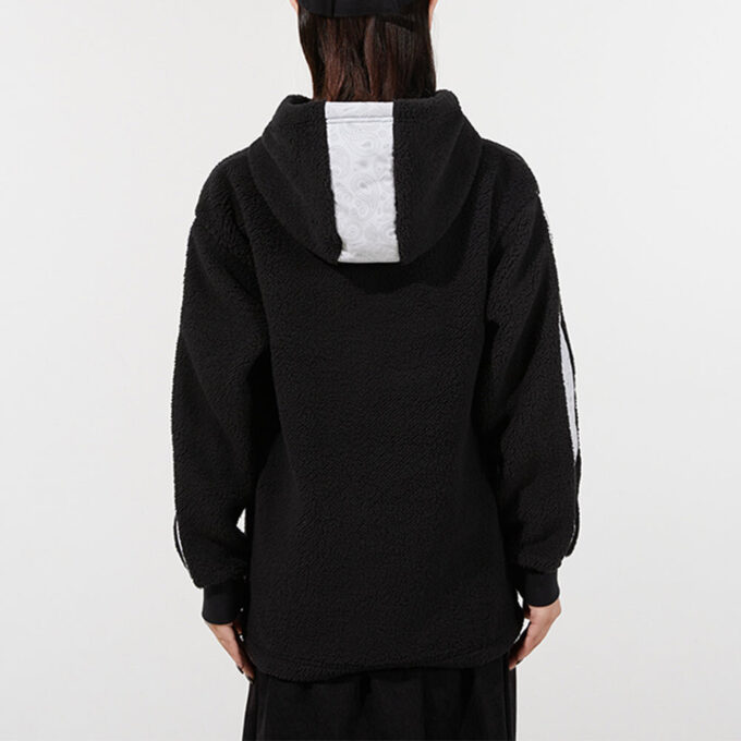 (WMNS) Sherpa-hettegenser «Svart og hvit»