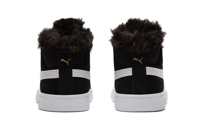 (WMNS) Smash V2 Plus Fleece Mid-Top Sneakers Svart