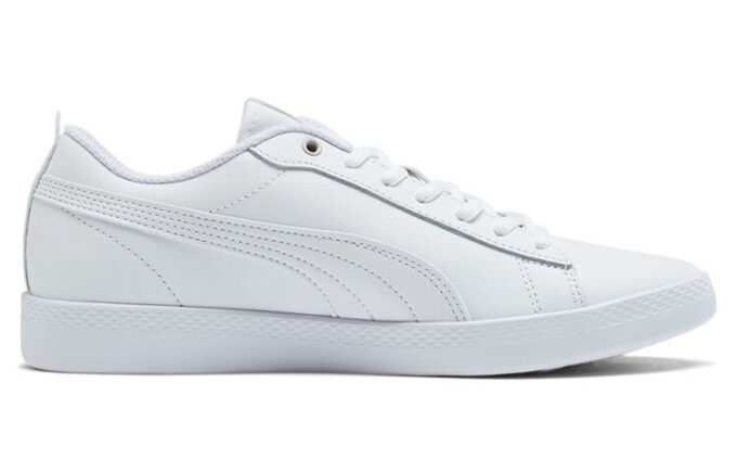 (WMNS) Smash v2 Skinnsko «Trippel Hvit»