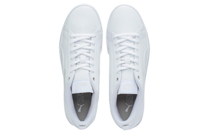 (WMNS) Smash v2 Skinnsko «Trippel Hvit»