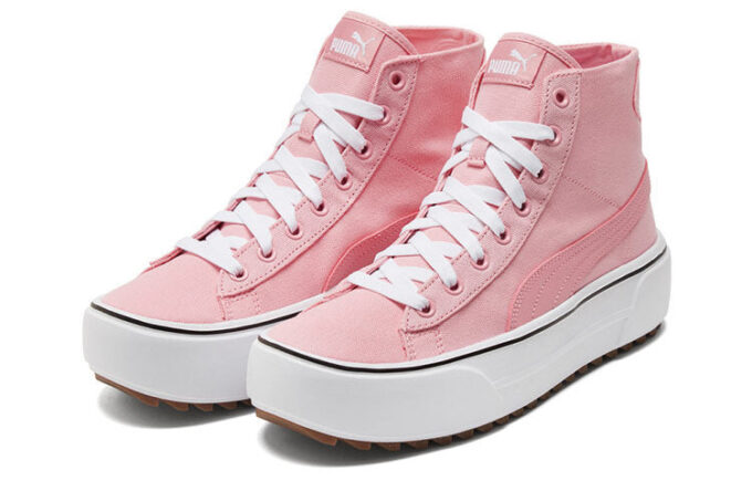 (WMNS) Sneakers Kaia Mid CV Rosa/Hvit