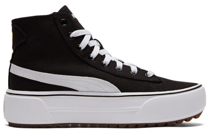 (WMNS) Sneakers Kaia Mid CV Svart/Hvit