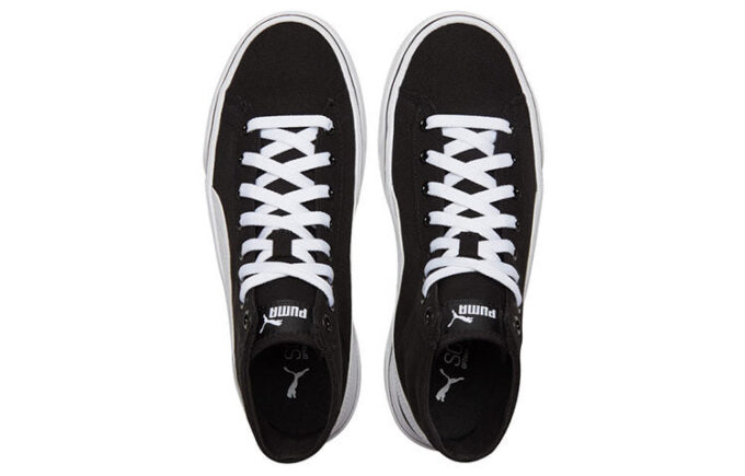 (WMNS) Sneakers Kaia Mid CV Svart/Hvit