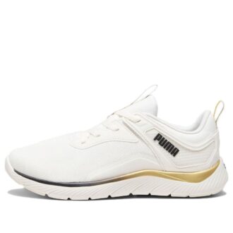 (WMNS) Softride Remi Molten Metal «White Puma Gold»