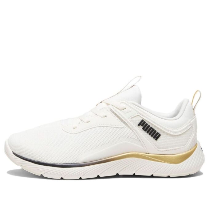(WMNS) Softride Remi Molten Metal «White Puma Gold»