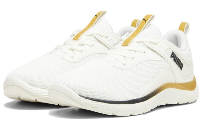 (WMNS) Softride Remi Molten Metal «White Puma Gold»