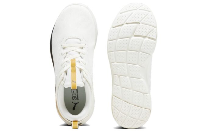 (WMNS) Softride Remi Molten Metal «White Puma Gold»