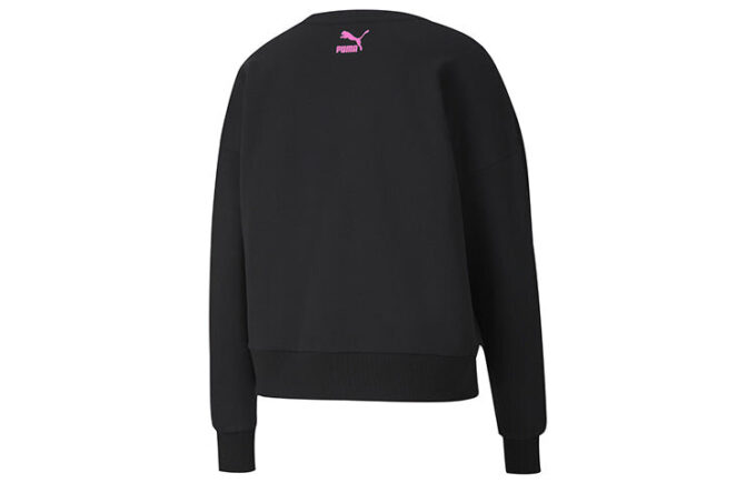 (WMNS) Sport Crew Genser «Svart Lilla»