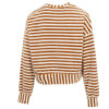 (WMNS) Stripete Strikkegenser «Beige»