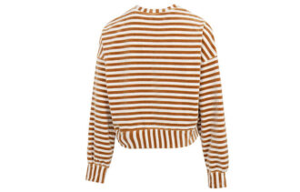 (WMNS) Stripete Strikkegenser «Beige»