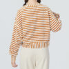 (WMNS) Stripete Strikkegenser «Beige»