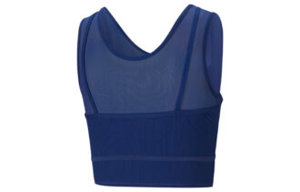 (WMNS) STUDIO Lagdelt Crop Top «Blå»