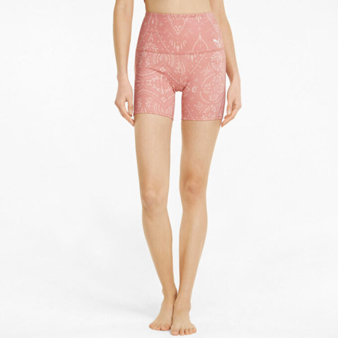 (WMNS) Studio Printed 5-tommers treningsleggingshorts «Rosette»