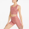 (WMNS) Studio Printed Cropped Training «Rosette»