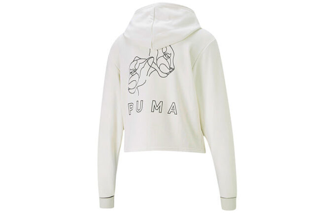 (WMNS) Style Cat-hettegenser «Hvit Svart»