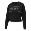 (WMNS) Style Logo Rundhalset Genser Svart