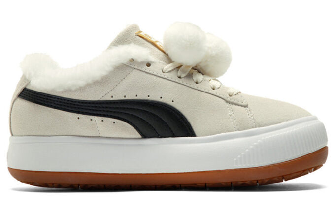 (WMNS) Suede Mayu &laquo;Pels – Whisper White Black&raquo;