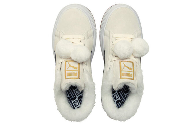 (WMNS) Suede Mayu &laquo;Pels – Whisper White Black&raquo;