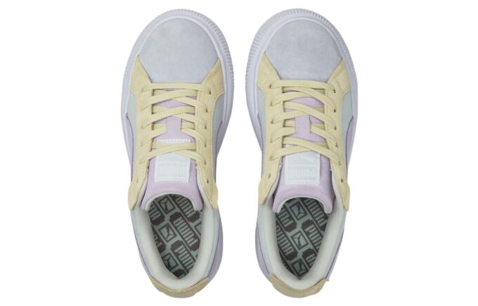 (WMNS) Suede Mayu Raw &laquo;Ice Flow White&raquo;