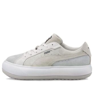 (WMNS) Suede Mayu Raw Lave Topper Fritidssko Skateboarding Grå