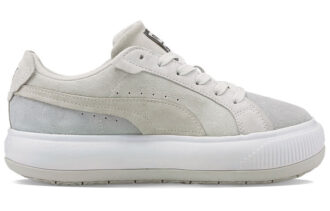 (WMNS) Suede Mayu Raw Lave Topper Fritidssko Skateboarding Grå