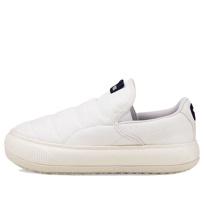 (WMNS) Suede Mayu Slip-On Canvas «Hvit Marshmallow»
