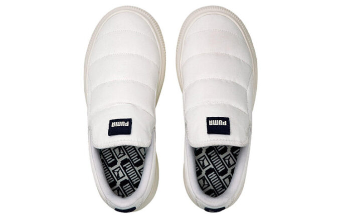 (WMNS) Suede Mayu Slip-On Canvas «Hvit Marshmallow»