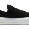 (WMNS) Suede Mayu Slip-On Canvas &laquo;Svart Hvit&raquo;