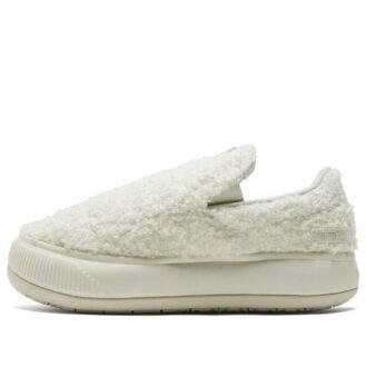 (WMNS) Suede Mayu Slip-On «Teddy – Marshmallow»