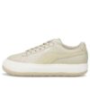 (WMNS) Suede Mayu Tonal Lave Topper Fritidssko for Skateboarding Khaki