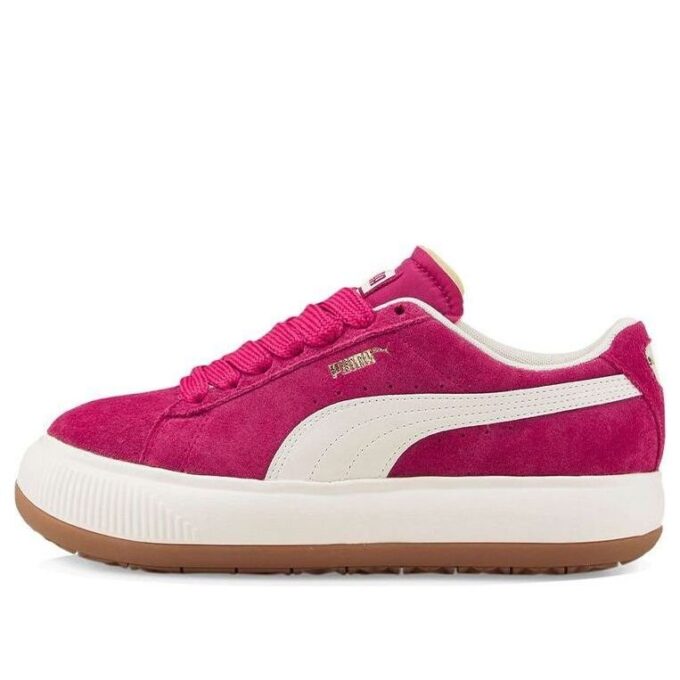 (WMNS) Suede Mayu Up &laquo;Vinrød Kremhvit&raquo;