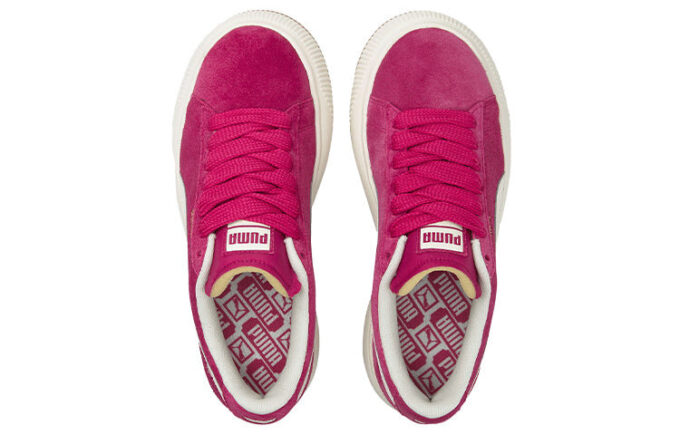 (WMNS) Suede Mayu Up &laquo;Vinrød Kremhvit&raquo;