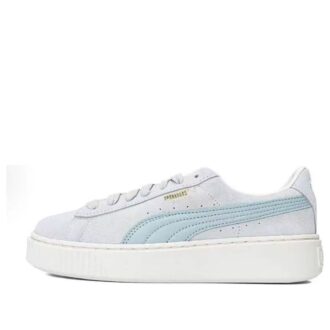 (WMNS) Suede Platform Core &laquo;Gråblå&raquo;