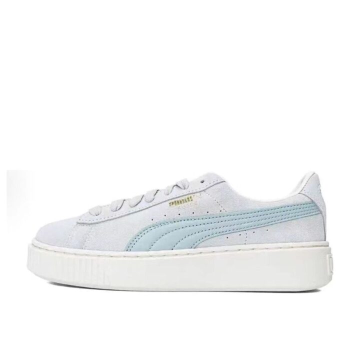 (WMNS) Suede Platform Core &laquo;Gråblå&raquo;