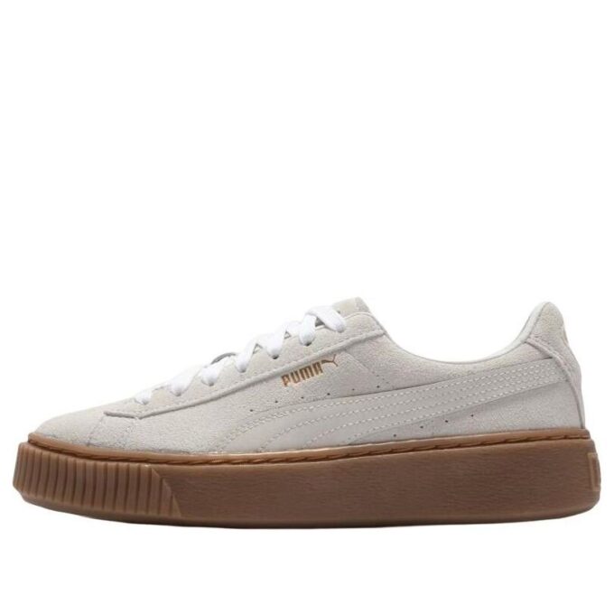 (WMNS) Suede Platform Core L &laquo;Whisper White&raquo;
