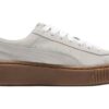 (WMNS) Suede Platform Core L &laquo;Whisper White&raquo;