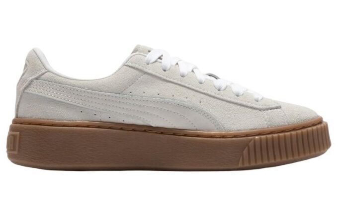 (WMNS) Suede Platform Core L &laquo;Whisper White&raquo;