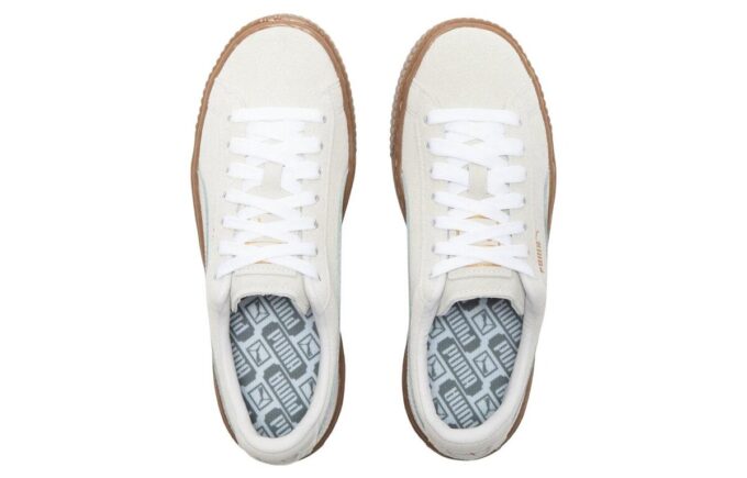 (WMNS) Suede Platform Core L &laquo;Whisper White&raquo;