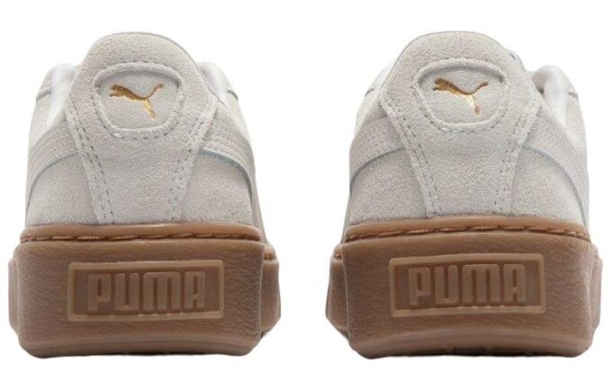 (WMNS) Suede Platform Core L &laquo;Whisper White&raquo;