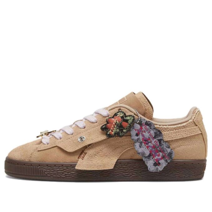 (WMNS) Suede x X-Girl «Ristet mandel»