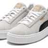 (WMNS) SuedePlatform «Hvit og svart»