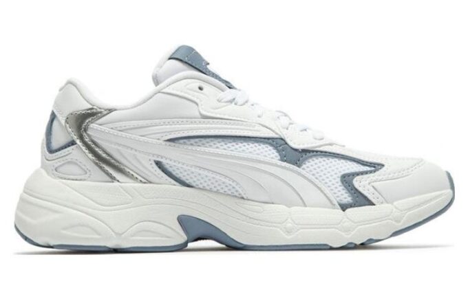 (WMNS) Teveris Nitro Metallic &laquo;Hvit Blå&raquo;