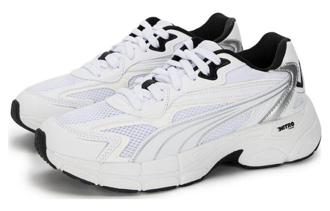 (WMNS) Teveris Nitro &laquo;Metallisk – Hvit Svart&raquo;