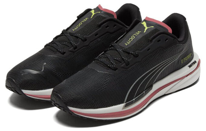 (WMNS) Velocity Nitro &laquo;Svart Hvit Rosa&raquo;