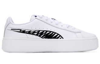 (WMNS) Vikky Stacked L Sketch Sneakers Hvit/Svart