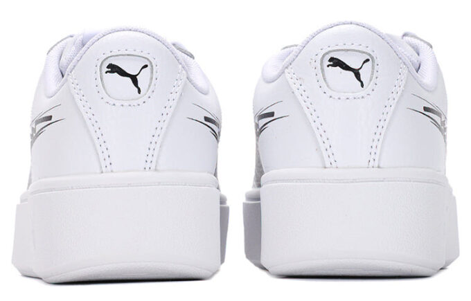 (WMNS) Vikky Stacked L Sketch Sneakers Hvit/Svart