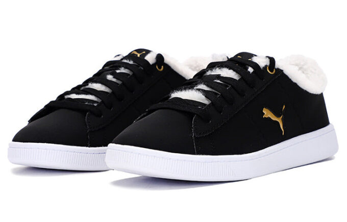 (WMNS) Vikky v2 Cat Teddy Sneakers Svart